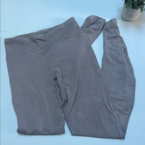 Lululemon Inner Glow Tight 28” Washed Half Moon Size 6